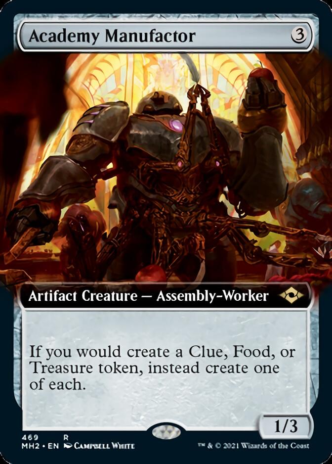 Academy Manufactor (Extended Art) [Modern Horizons 2] [Foil]