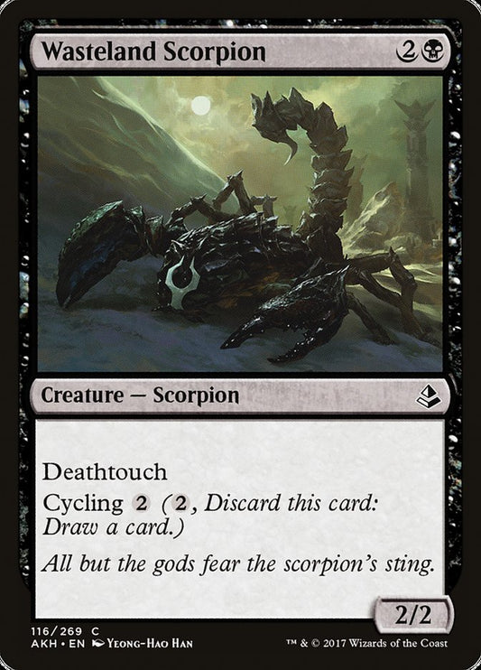Wasteland Scorpion [Amonkhet] [Foil]