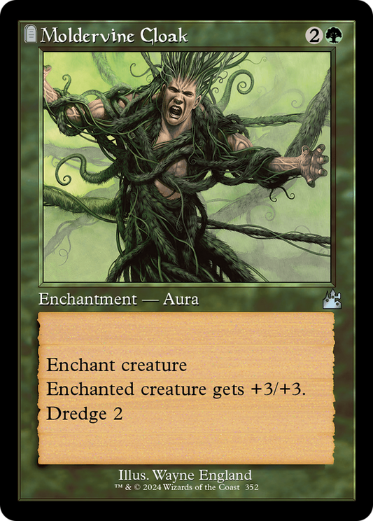 Moldervine Cloak (Retro Frame) [Ravnica Remastered] [Foil]