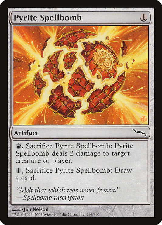 Pyrite Spellbomb [Mirrodin] [Foil]