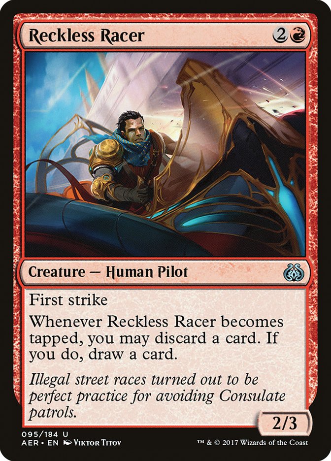 Reckless Racer [Aether Revolt] [Foil]