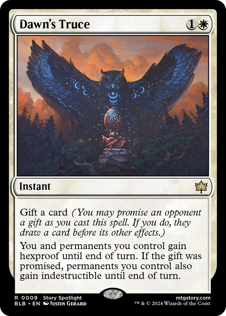 Dawn's Truce [Bloomburrow] [Foil]