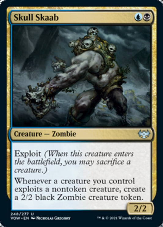 Skull Skaab [Innistrad: Crimson Vow] [Foil]