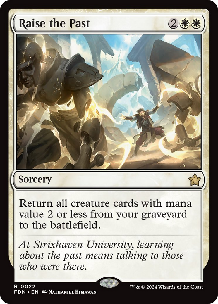 Raise the Past [Foundations] [Foil]