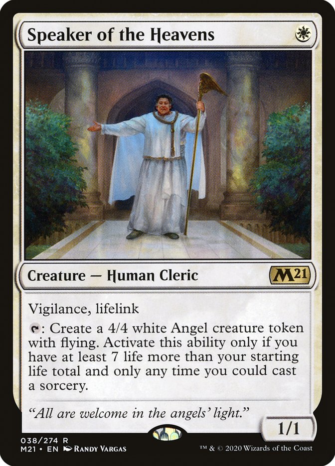Speaker of the Heavens [Core Set 2021] [Foil]