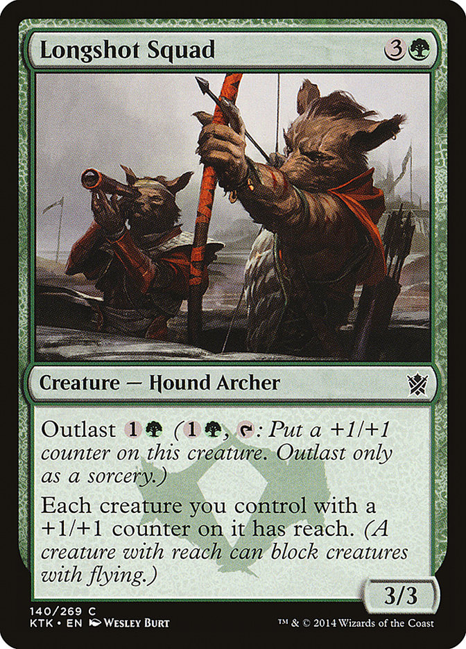 Longshot Squad [Khans of Tarkir] [Foil]