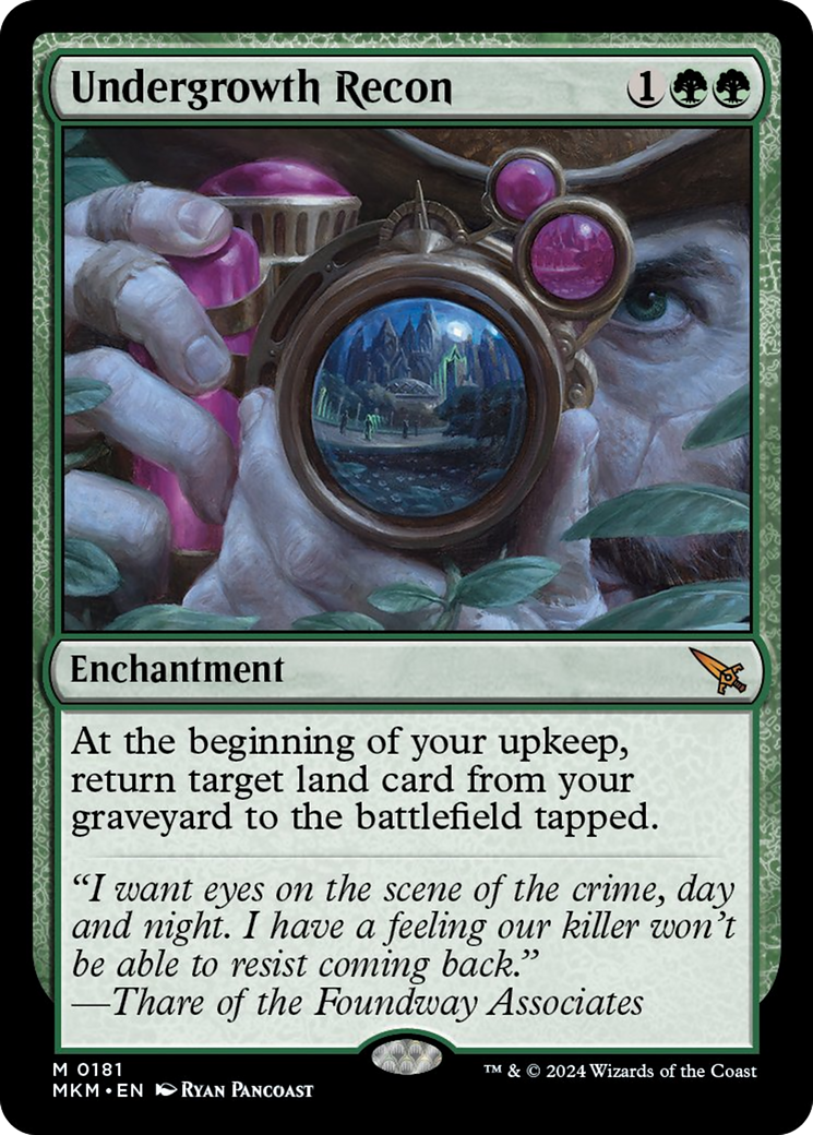 Undergrowth Recon [Murders at Karlov Manor] [Foil]