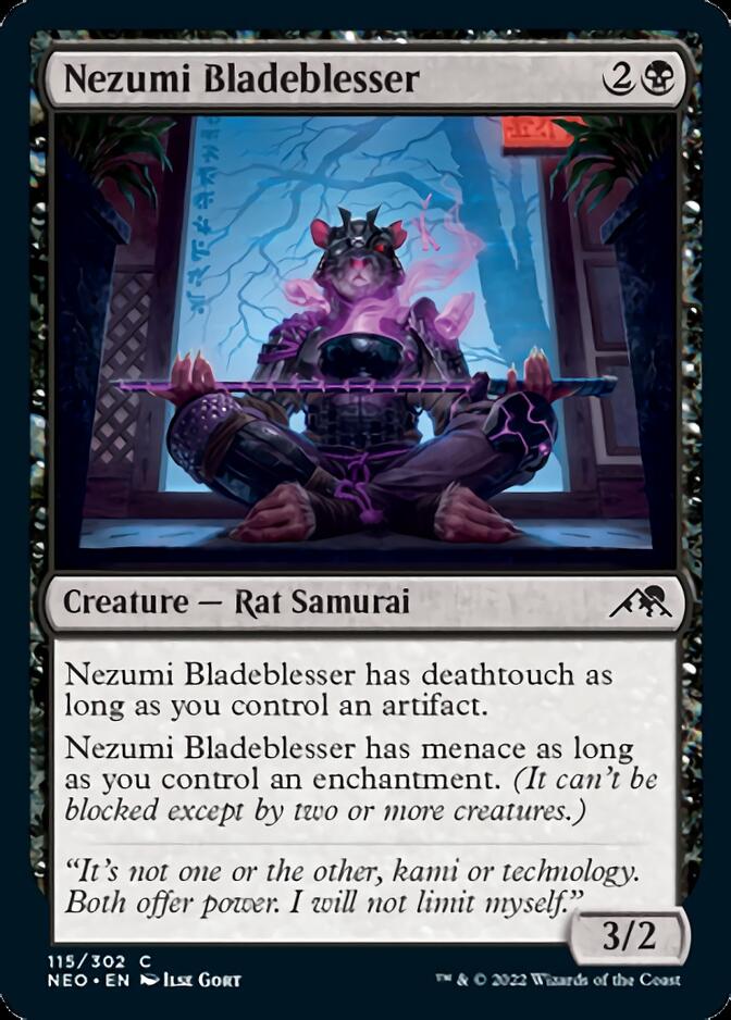 Nezumi Bladeblesser [Kamigawa: Neon Dynasty] [Foil]