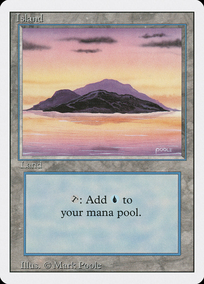 Island (Sunset / Signature on Right) [3rd Edition]