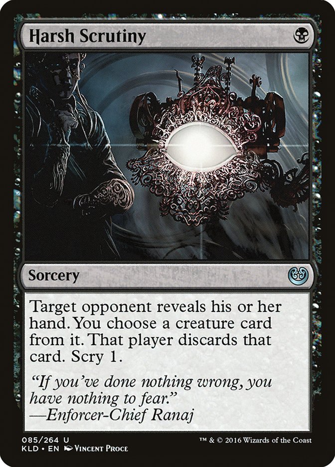 Harsh Scrutiny [Kaladesh] [Foil]