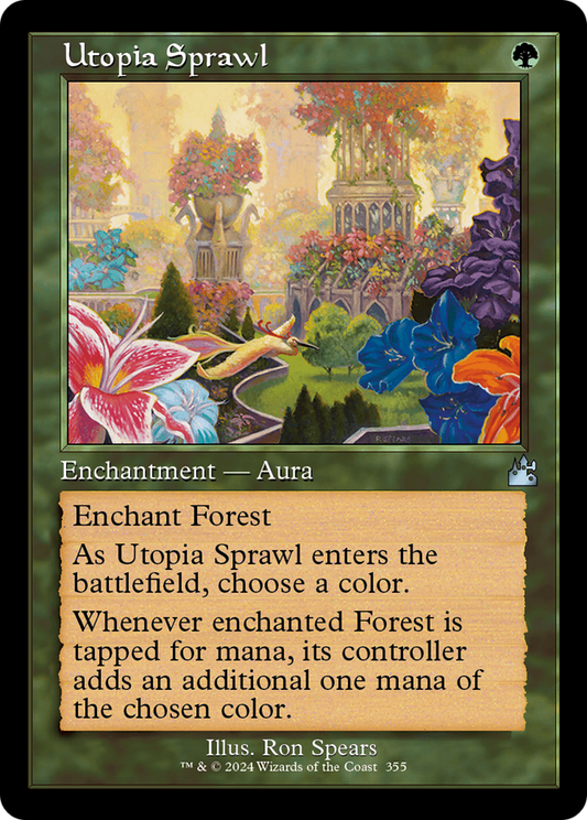 Utopia Sprawl (Retro Frame) [Ravnica Remastered] [Foil]