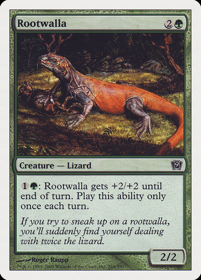 Rootwalla [Ninth Edition] [Foil]