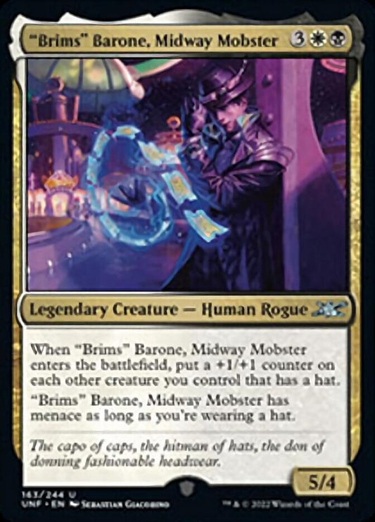 "Brims" Barone, Midway Mobster [Unfinity] [Foil]