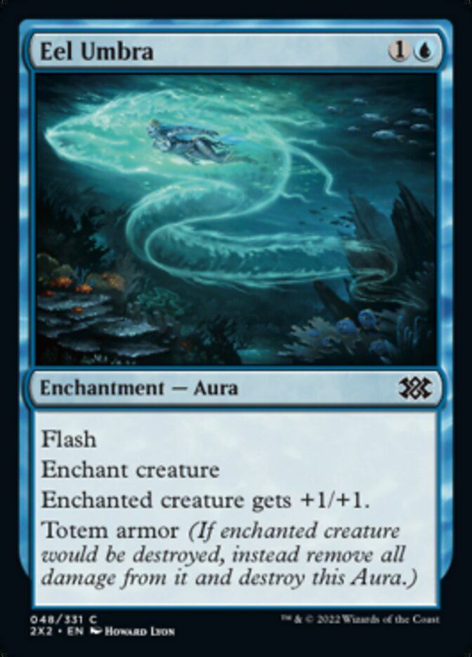 Eel Umbra [Double Masters 2022] [Foil]
