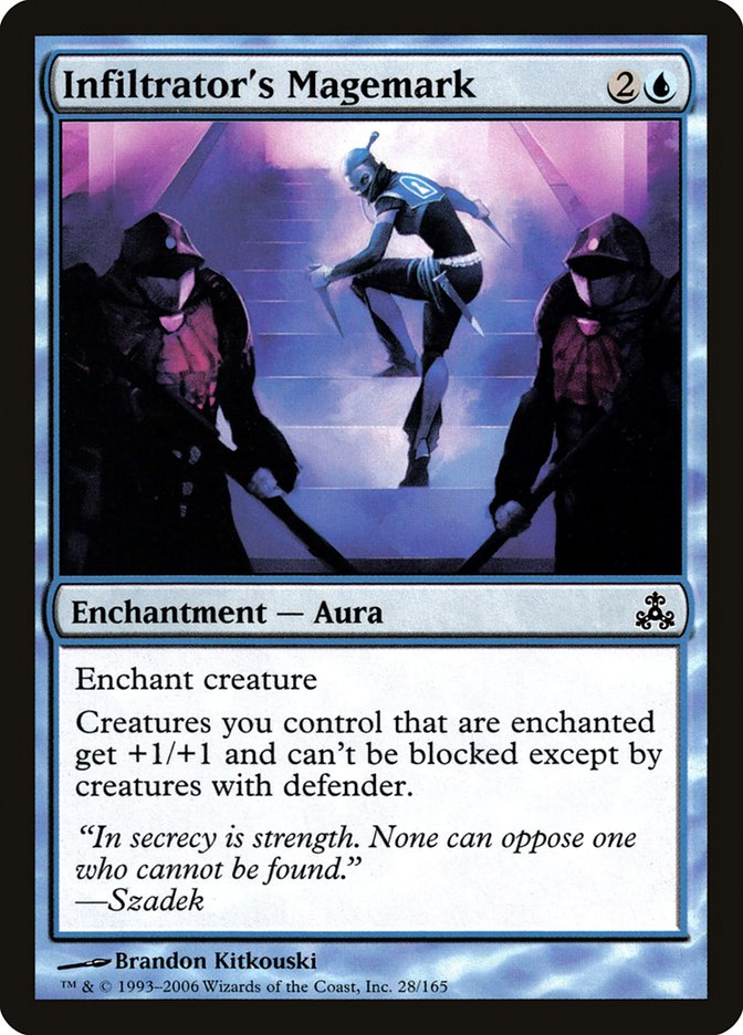 Infiltrator's Magemark [Guildpact] [Foil]