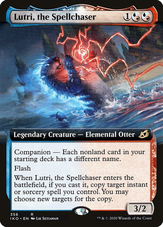 Lutri, the Spellchaser (Extended Art) [Ikoria: Lair of Behemoths] [Foil]