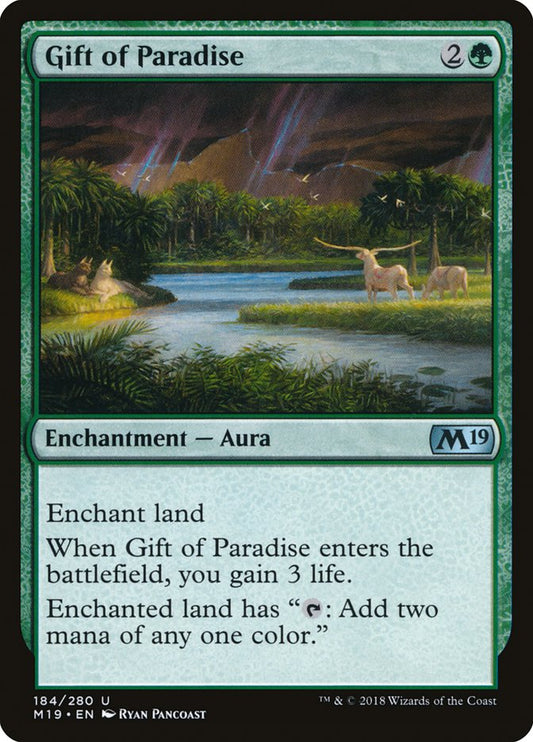Gift of Paradise [Core Set 2019] [Foil]
