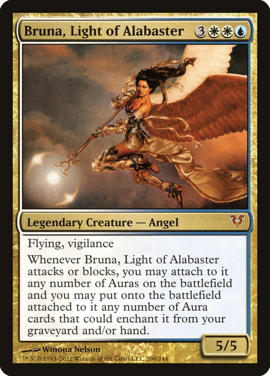 Bruna, Light of Alabaster [Avacyn Restored] [Foil]