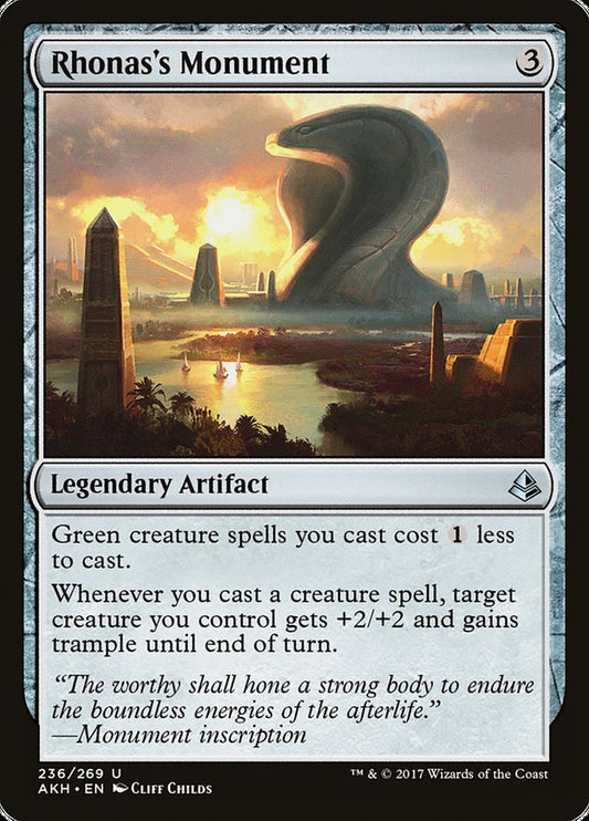 Rhonas's Monument [Amonkhet] [Foil]