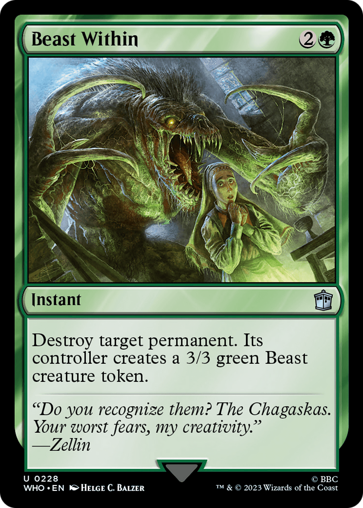 Beast Within [Doctor Who] [Foil]