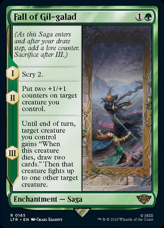 Fall of Gil-galad [The Lord of the Rings: Tales of Middle-Earth] [Foil]