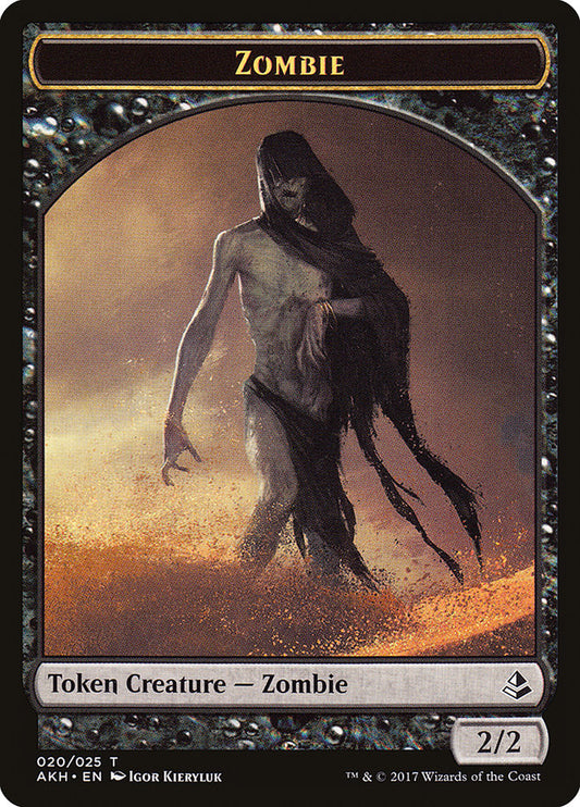 Zombie Token [Amonkhet Tokens] [Foil]