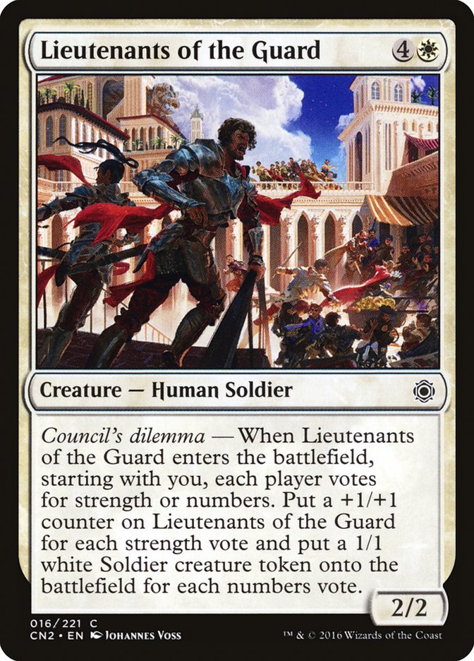 Lieutenants of the Guard [Conspiracy: Take the Crown] [Foil]