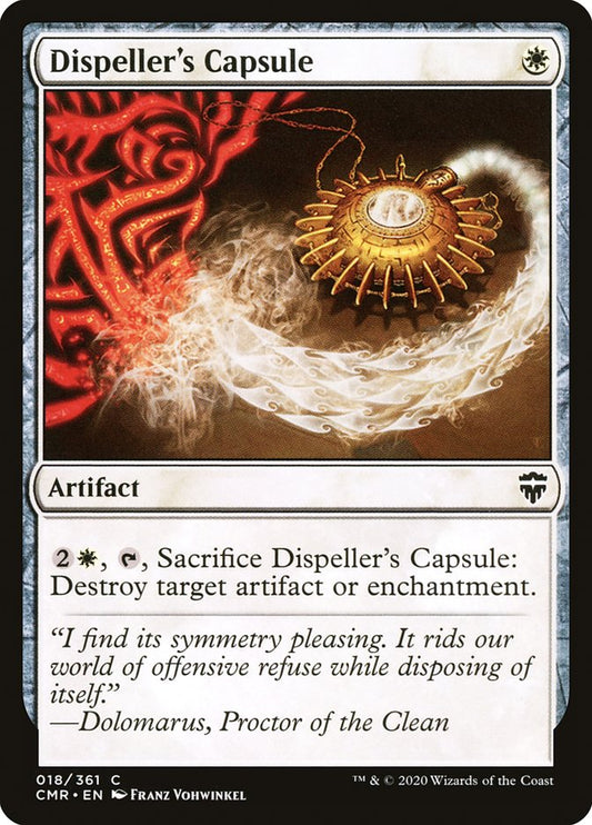 Dispeller's Capsule [Commander Legends] [Foil]