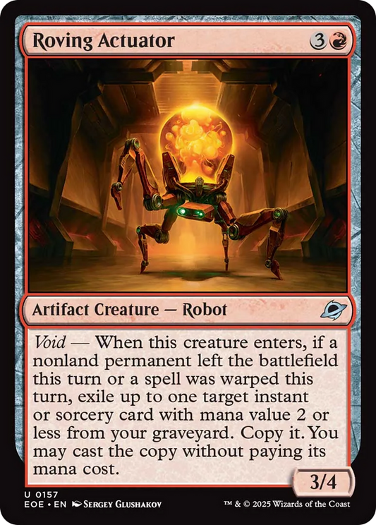 Roving Actuator [Edge of Eternities] [Foil]