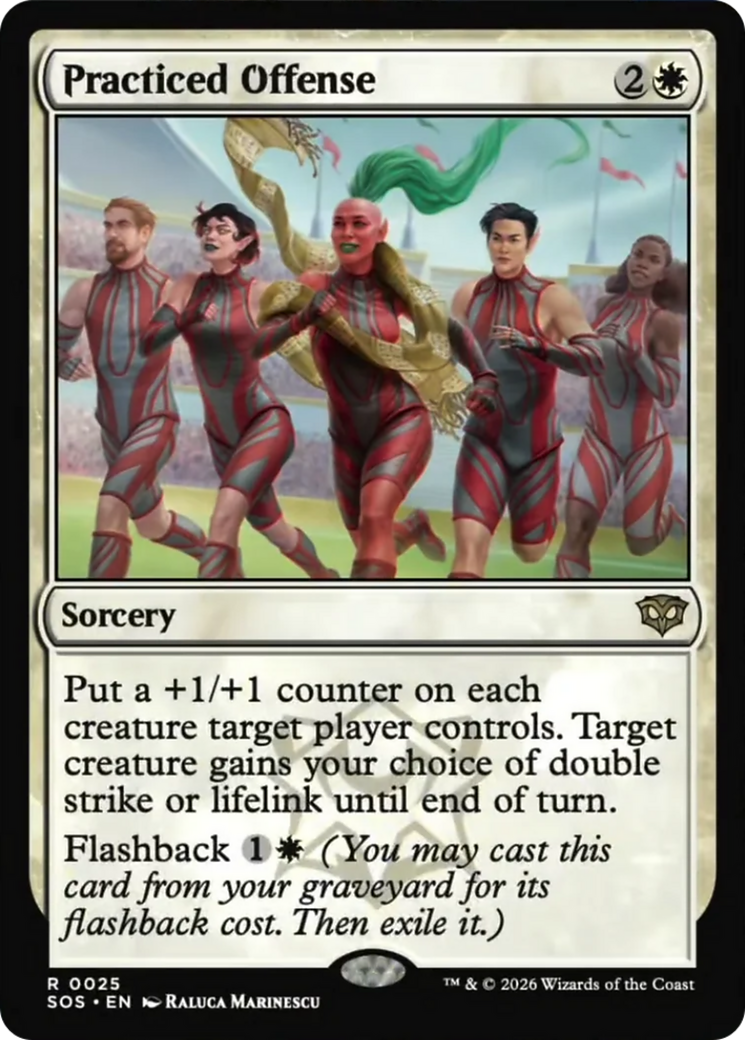 Practiced Offense [Secrets of Strixhaven] [Foil]