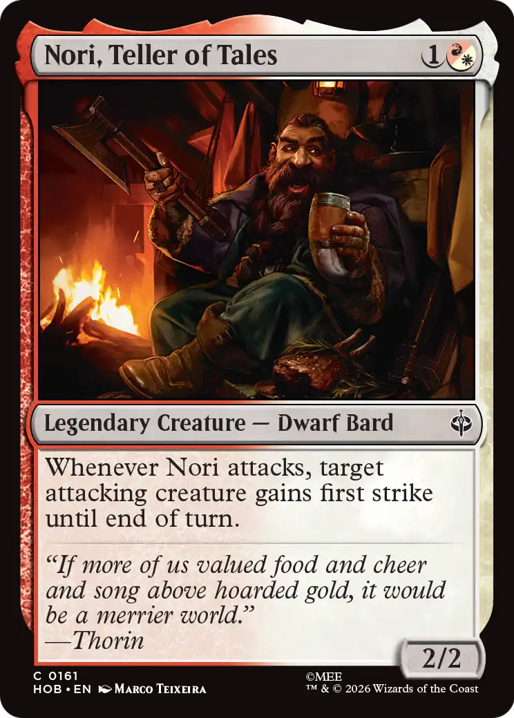 Nori, Teller of Tales [The Hobbit] [Foil]
