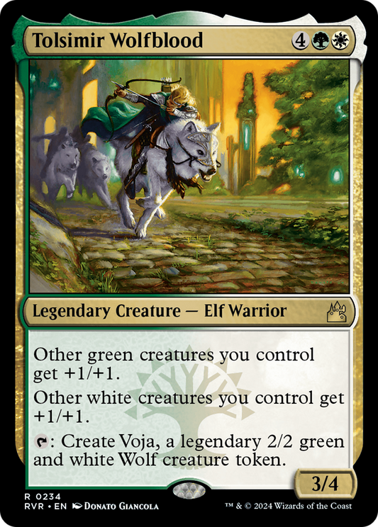 Tolsimir Wolfblood [Ravnica Remastered] [Foil]