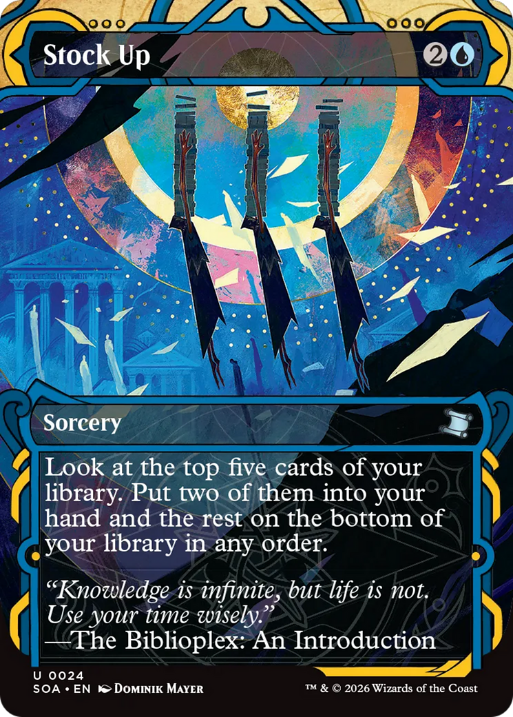Stock Up [Secrets of Strixhaven: Mystical Archive] [Foil]