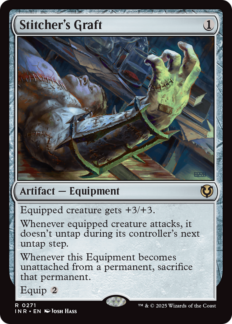 Stitcher's Graft [Innistrad Remastered] [Foil]