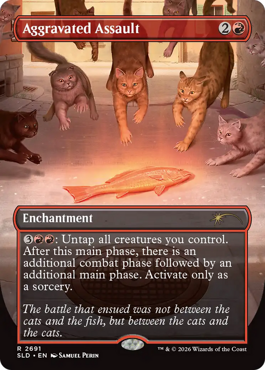 Aggravated Assault (2691) [Secret Lair Drop Series] [Foil]
