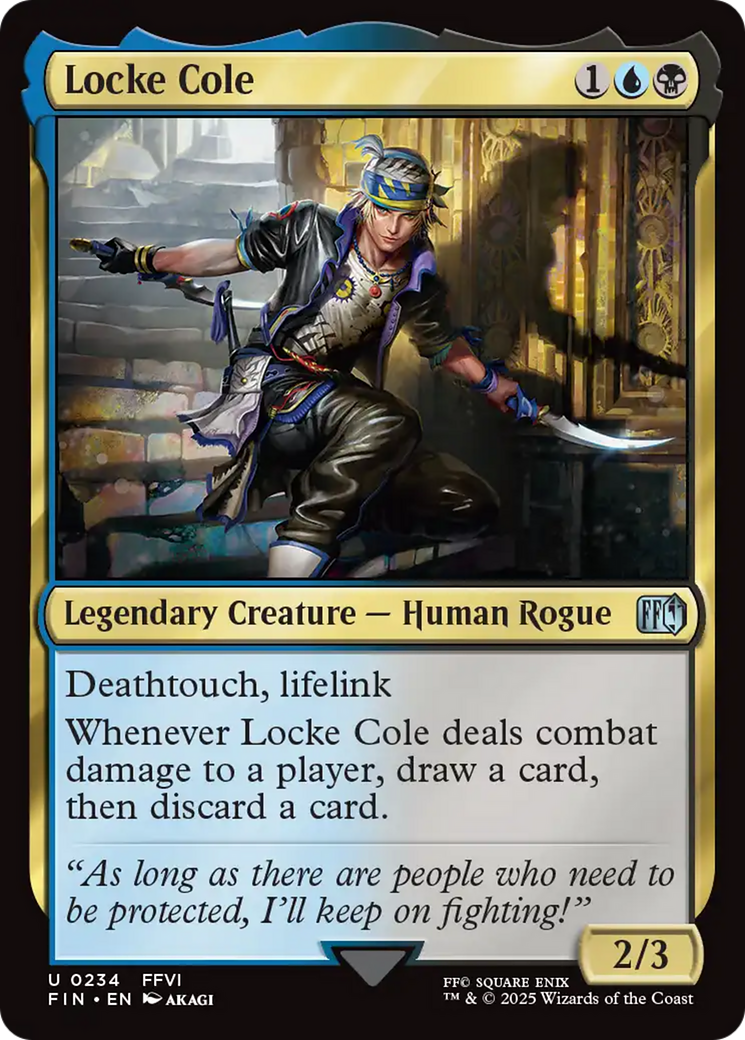 Locke Cole [FINAL FANTASY] [Foil]