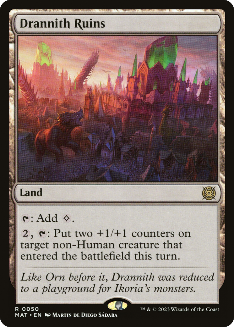 Drannith Ruins [March of the Machine: The Aftermath] [Foil]