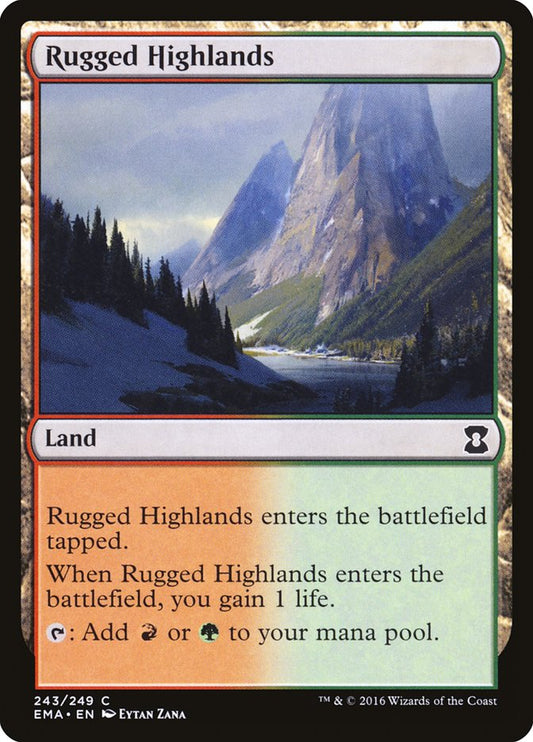 Rugged Highlands [Eternal Masters] [Foil]