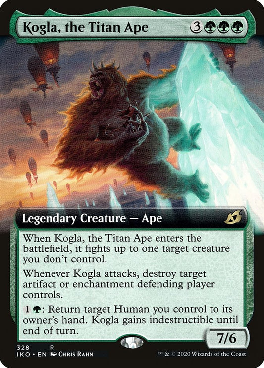 Kogla, the Titan Ape (Extended Art) [Ikoria: Lair of Behemoths] [Foil]