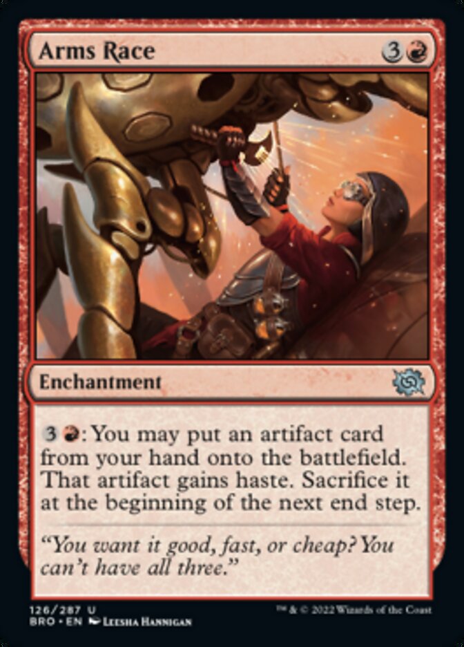 Arms Race [The Brothers' War] [Foil]