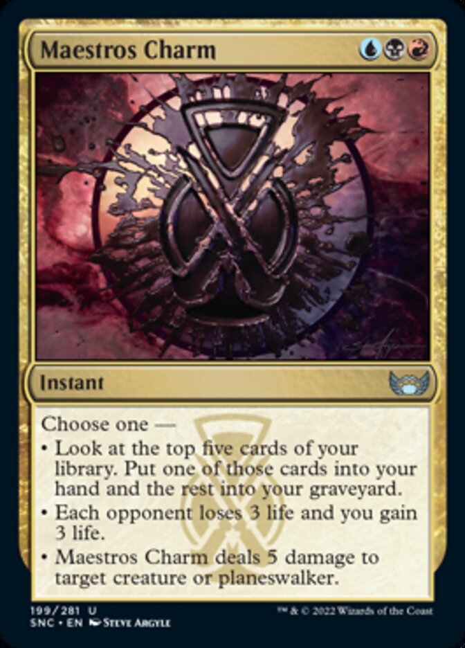Maestros Charm [Streets of New Capenna] [Foil]