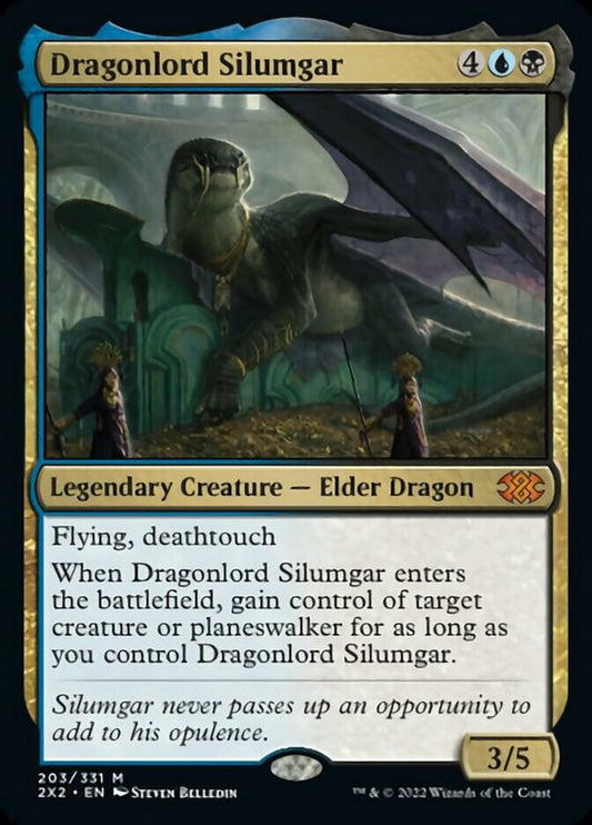 Dragonlord Silumgar [Double Masters 2022] [Foil]