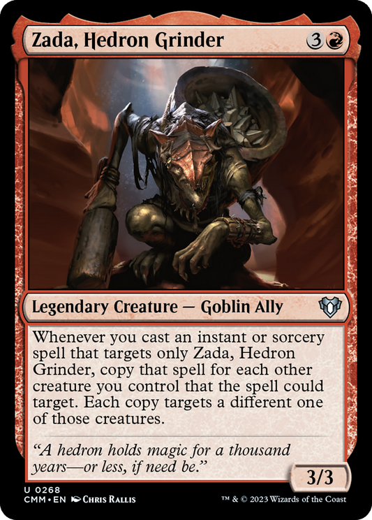 Zada, Hedron Grinder [Commander Masters] [Foil]