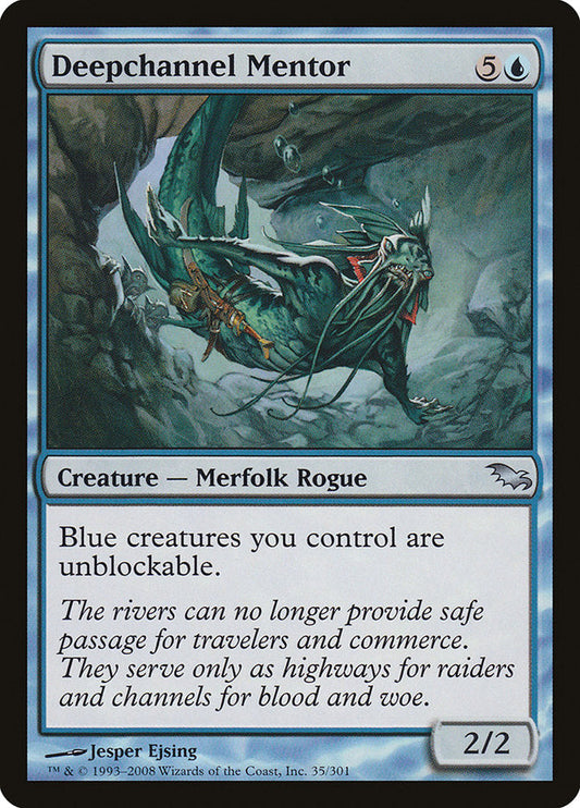 Deepchannel Mentor [Shadowmoor] [Foil]