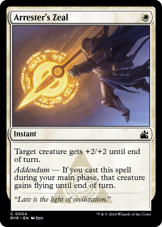 Arrester's Zeal [Ravnica Remastered] [Foil]