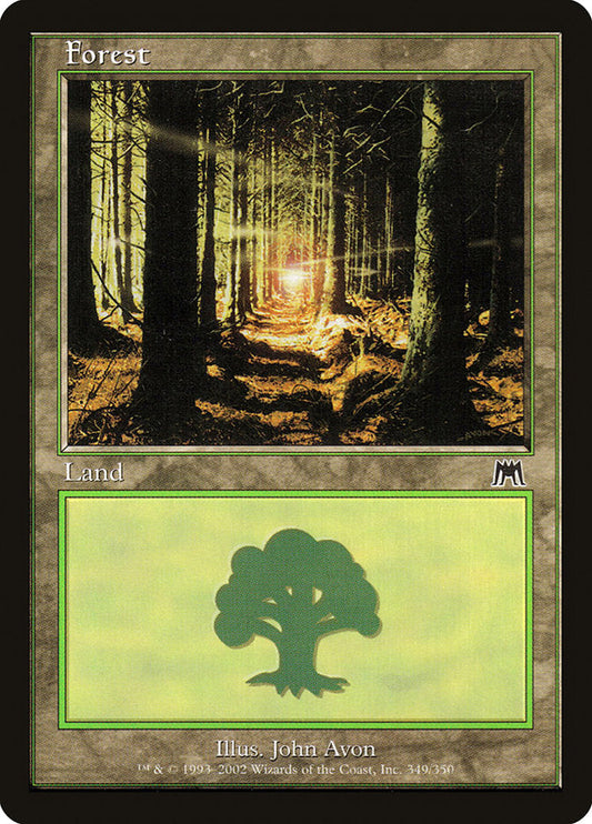 Forest (349) [Onslaught] [Foil]