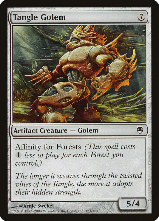 Tangle Golem [Darksteel] [Foil]