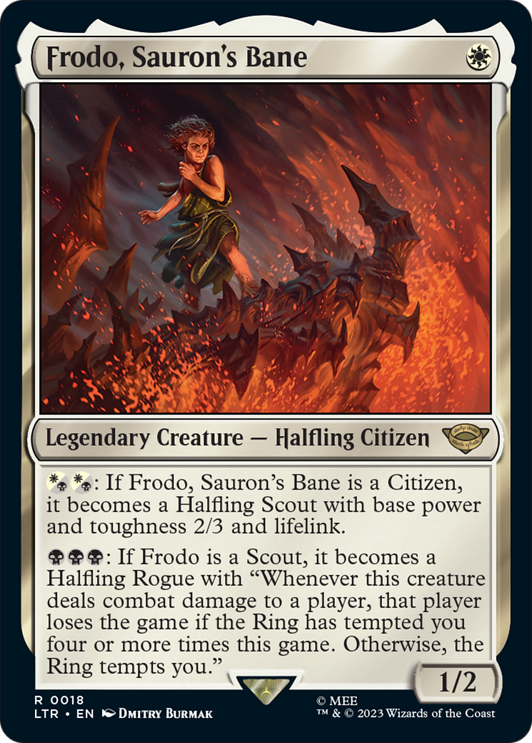 Frodo, Sauron's Bane [The Lord of the Rings: Tales of Middle-Earth] [Foil]