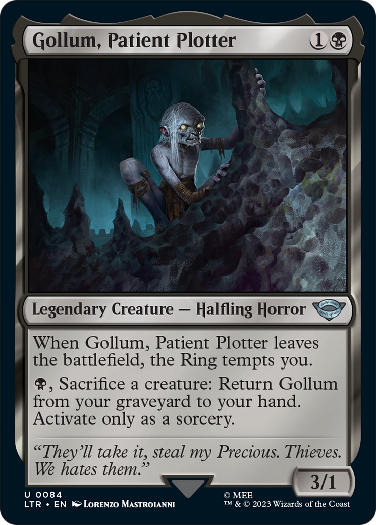 Gollum, Patient Plotter [The Lord of the Rings: Tales of Middle-Earth] [Foil]