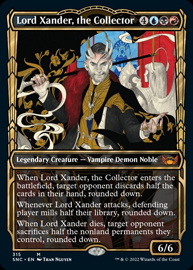 Lord Xander, the Collector (Showcase Golden Age) [Streets of New Capenna] [Foil]